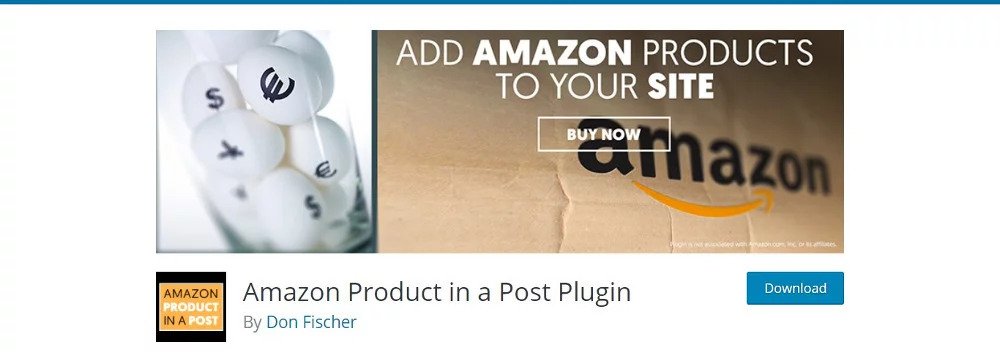 Amazon Product In A Post Plugin